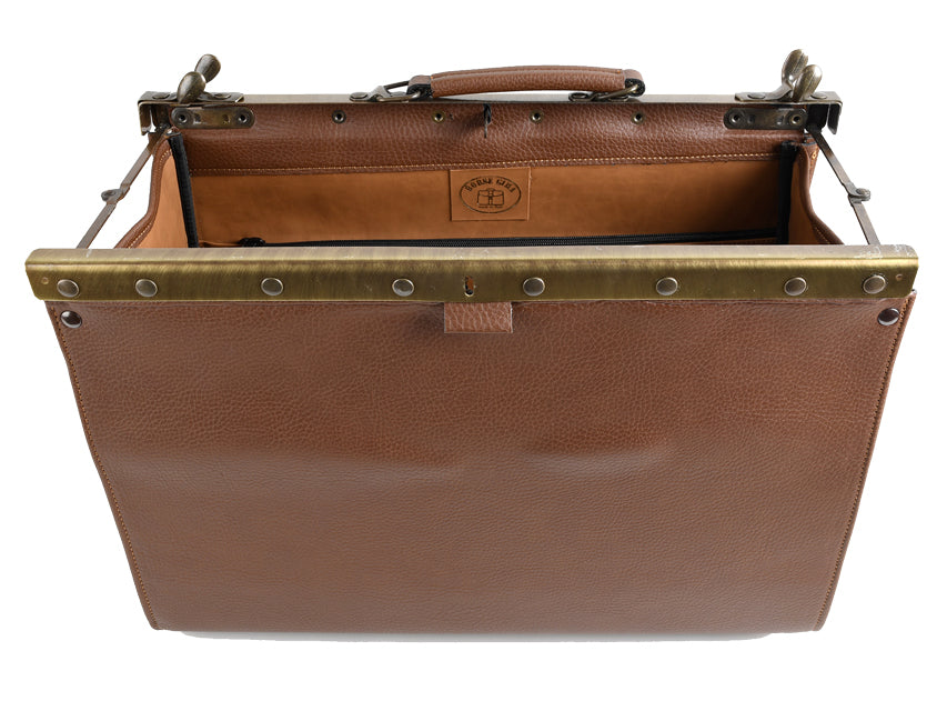 BORSA "GRANDE POLUS SKAY" cognac