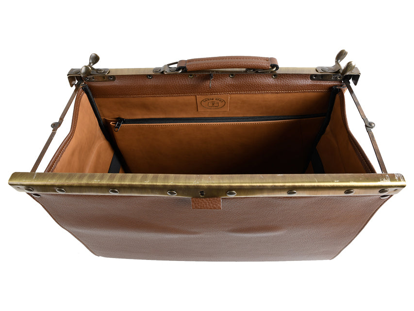 BORSA "GRANDE POLUS SKAY" cognac