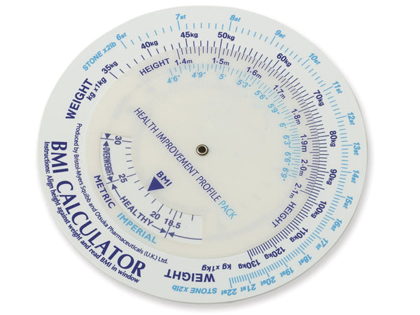 Disco Calcolatore BMI - Conf. 10 pz.