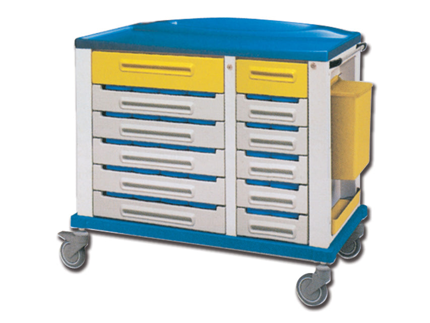 Carrello Farmacia Large 30 Scomparti
