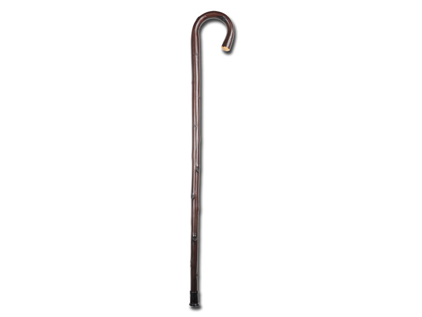 Bastone Legno Manico Curvo _a