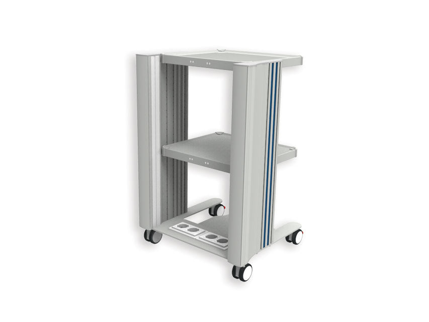 Carrello Easy Power 2 Ripiani 40X36 Cm + Base _b