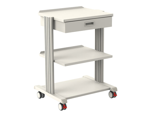 Carrello Smart - 2 Ripiani 50x42 Cm + Base + Cassetto
