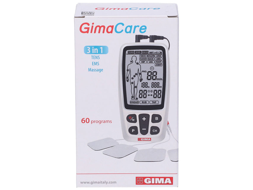Gima-care Tens/ems 2 Canali 60 Programmi _c