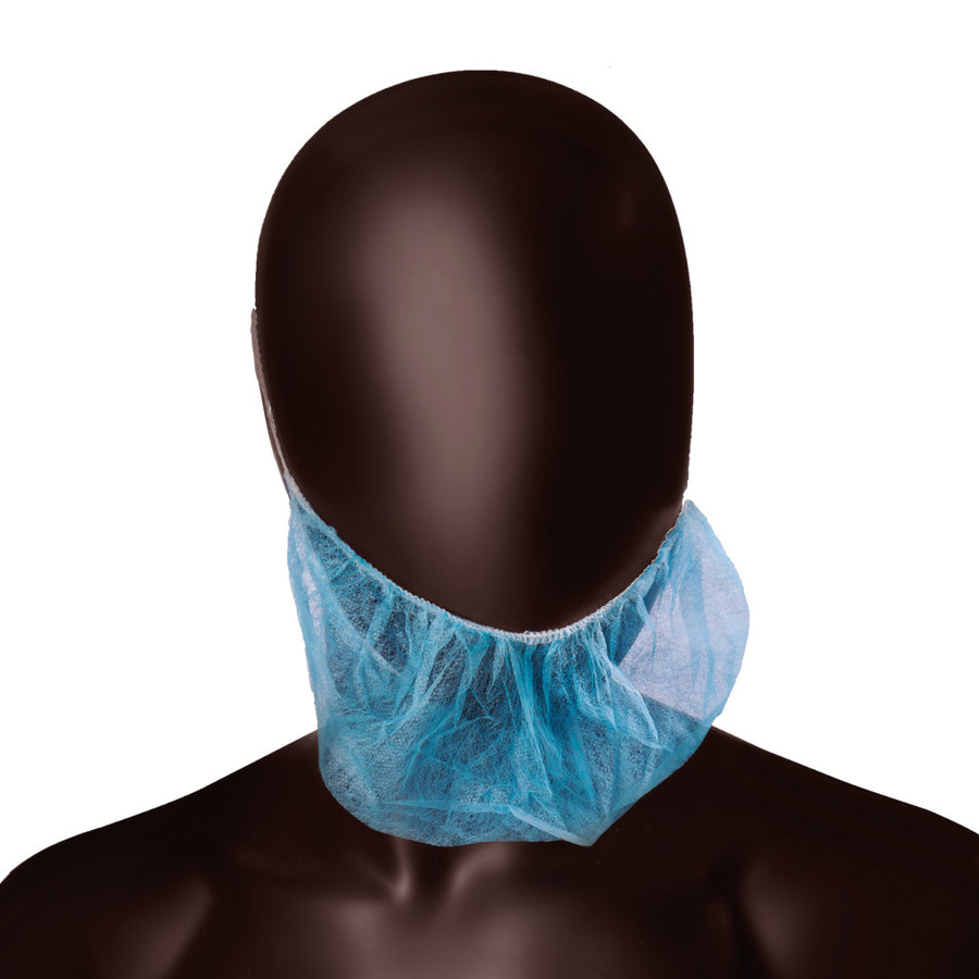 Copribarba monouso Double Elastic Ajsia PLP 12g doppio elastico auricolare tramatura antipelo - 2 colori - cod. 29324/29325 - cartone 2000 pz