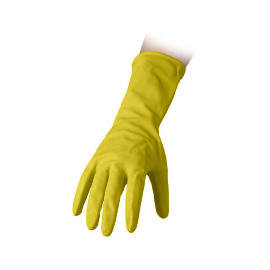 Guanti riutilizzabili in lattice felpato Feather Cotton - 40,0 g | FC | 120 paia