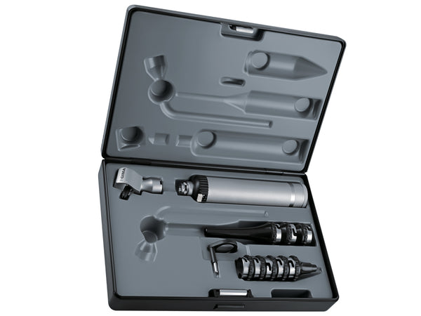 Set Otoscopio Veterinaria Xenon Alogeno Plast.