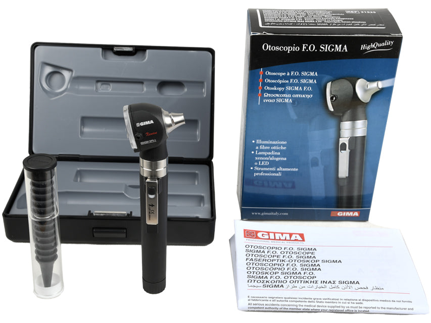 Otoscopio F.O. Sigma 2 5V Xenon/Alogeno In Astucci _a