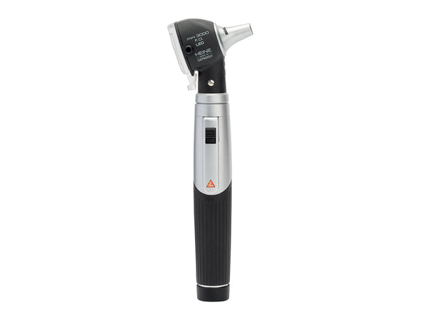 Otoscopio Heine Mini 3000 LED a F.o. con Speculum Riutilizzabili - Nero - D-008.70.120