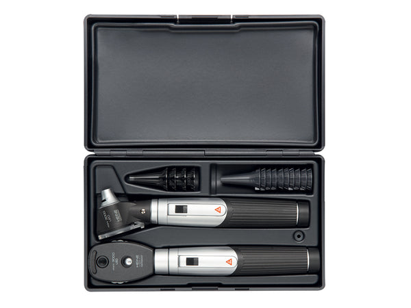 Set Heine Mini 3000 LED Direct Oto + Oftalmoscopio - Nero - D-872.11.021
