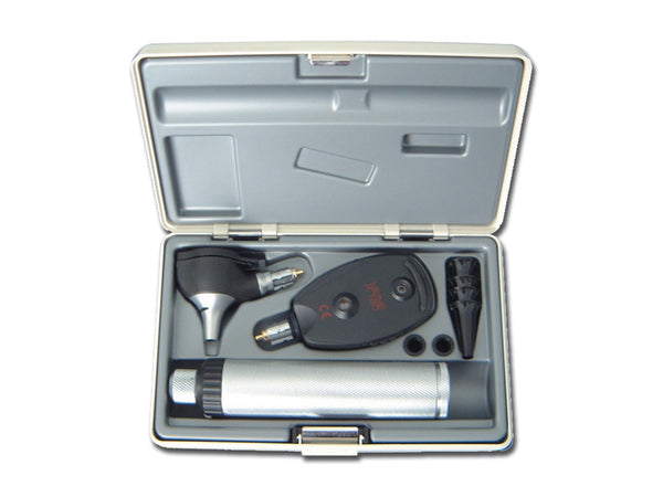 Set Heine K 180 F.o. Otoscopio + Oftalmoscopio