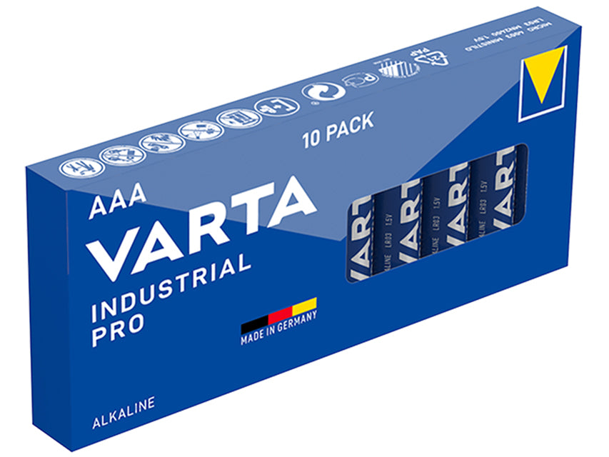 BATTERIE ALCALINE VARTA INDUSTRIAL ministilo AAA