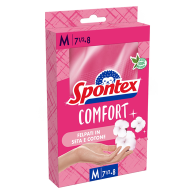 Spontex Guanti Comfort Medio – Cartone 6 pz