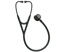 Littmann Cardiology IV - 6200 - Nero - Finitura Nera - Connettore Rosso