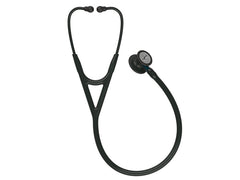 Littmann Cardiology IV - 6201 - Nero - Finitura Nera - Connettore Blu