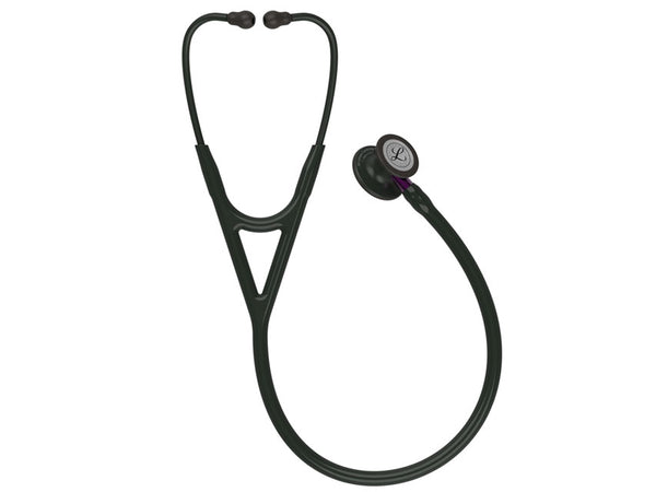Littmann Cardiology IV - 6203 - Nero - Finitura Nera - Connettore Viola