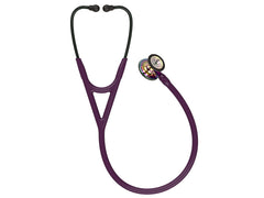Littmann Cardiology IV - 6239 - Prugna - Finitura Arcobaleno Brillante - Connettore Viola