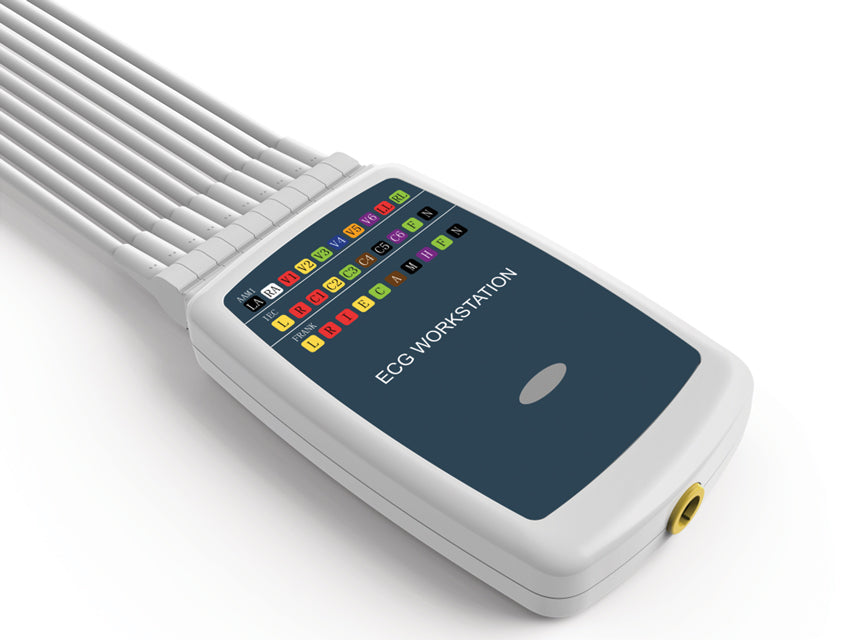 Stazione DI Lavoro ECG Wireless Contec 8000 12 Canali