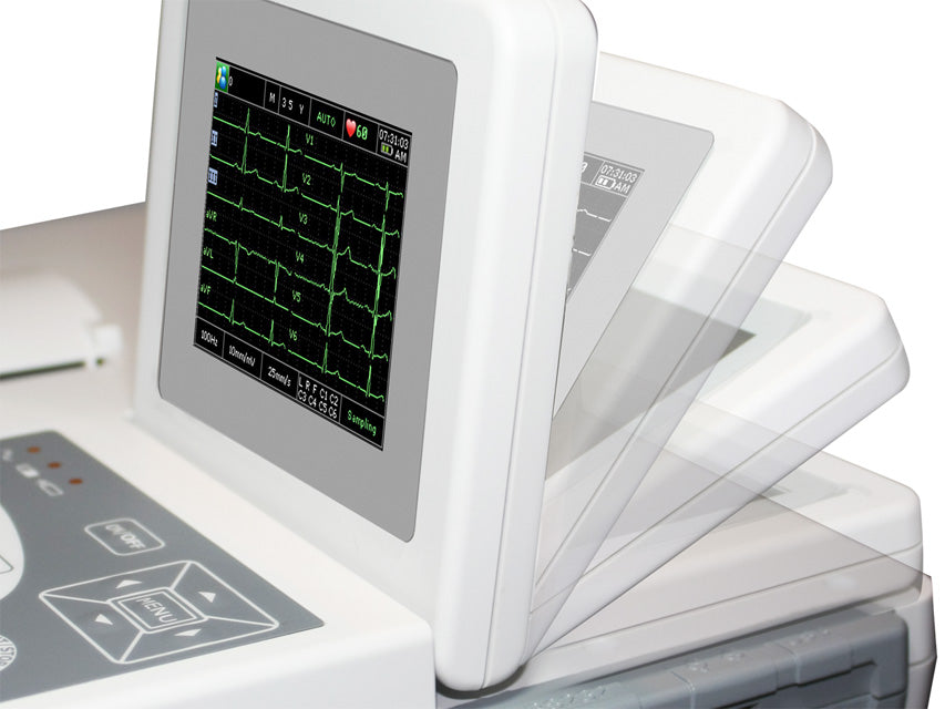 ECG EDAN SE-3 A Colori 3 Canali Con Monitor Ed Int _d