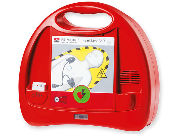defibrillatore con batteria al litio primedic heart save pad altre lingue