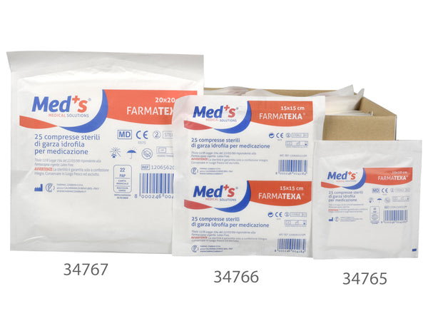 Compresse garza cotone - GEF Medica