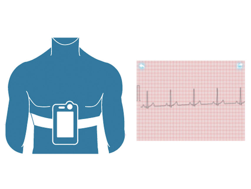Monitor Segni Vitali CON ECG Holter Check-me PRO W _d