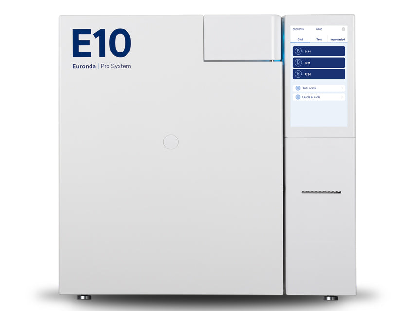 AUTOCLAVE EURONDA E10 B 24 litri display scroll&touch 7"