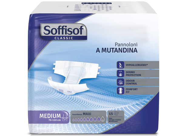 PANNOLONI SOFFISOF CLASSIC - incontinenza forte