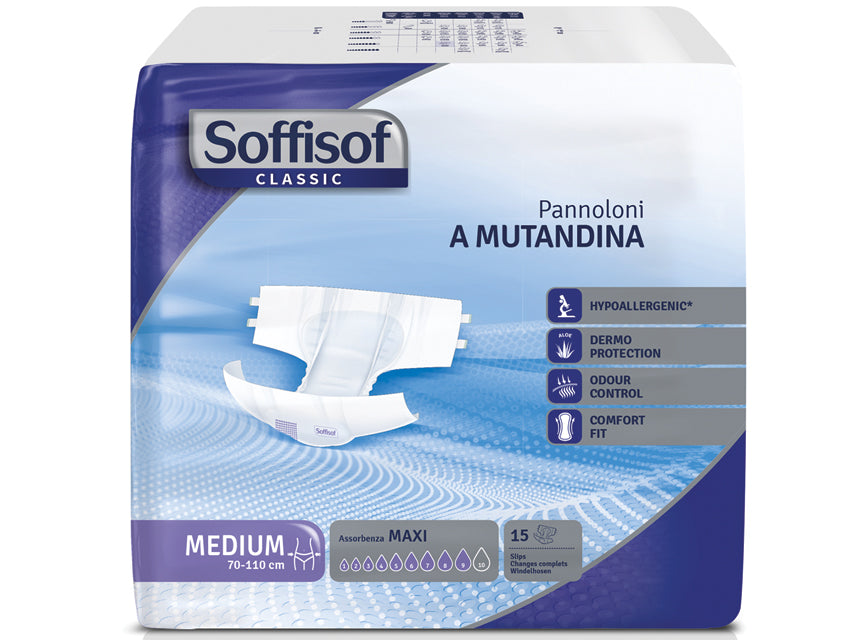 PANNOLONI SOFFISOF CLASSIC - incontinenza forte