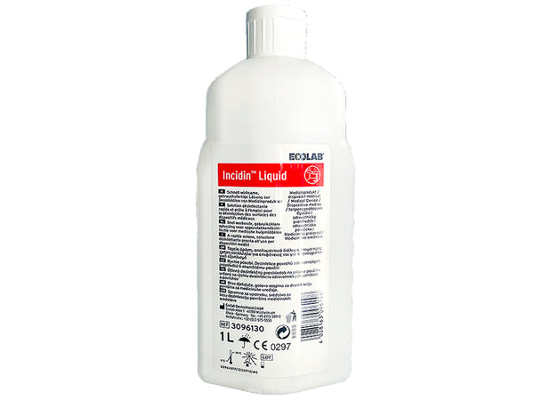LIQUIDO INCIDIN ECOLAB bottiglia da 1 litro