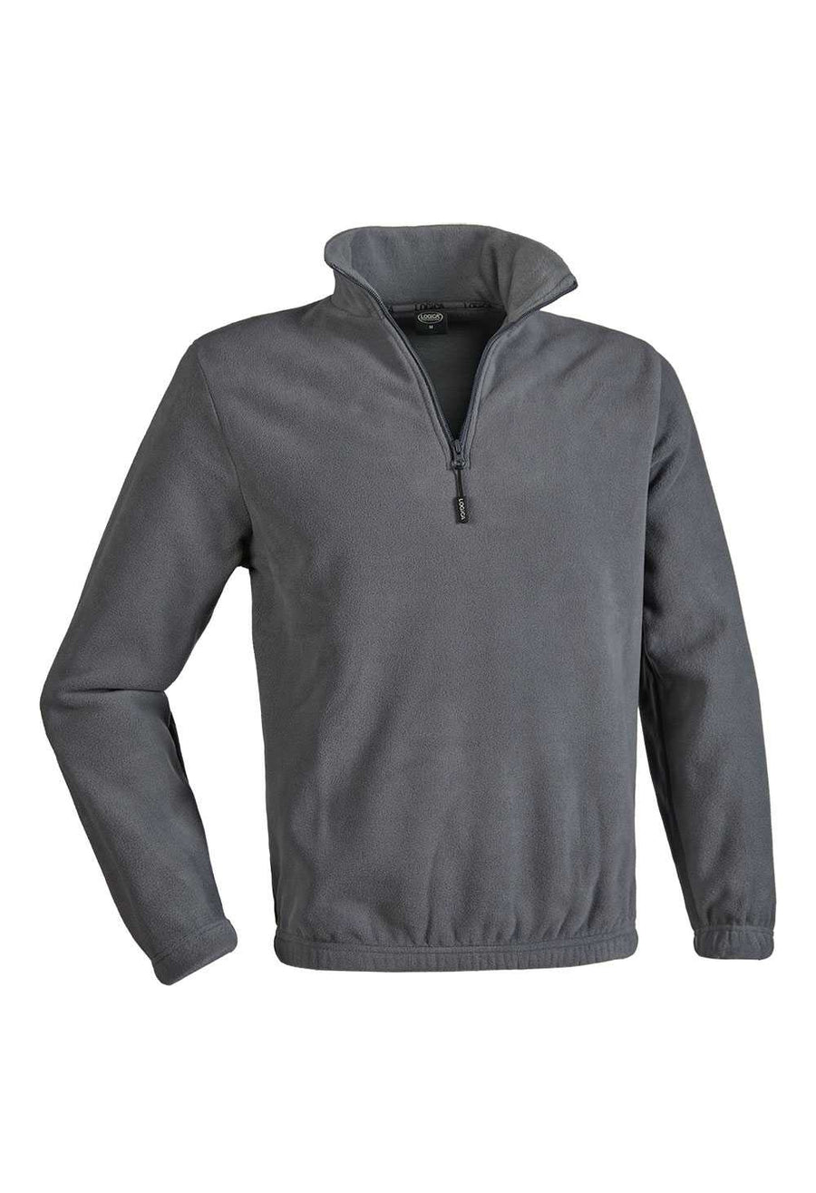 Pile antipilling con zip corta PYLE - Logica Professional colore Grigio — foto ufficiale Logica Professional