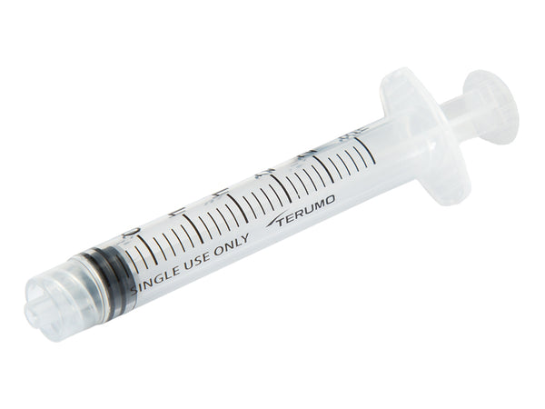 SIRINGHE SENZA AGO TERUMO 3 ml Luer Lock concentrico MDSS03LE sterili - Conf. 100 pz.