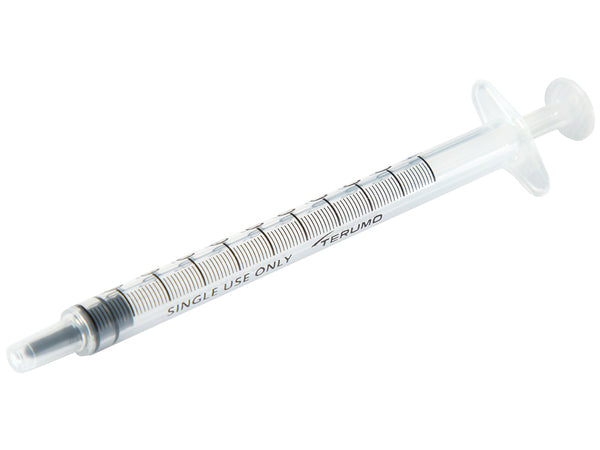 Siringhe Senza Ago Terumo 1 Ml Tubercolina - Luer Slip Concentrico - MDSS01SE - Sterili