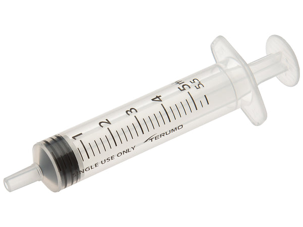 SIRINGHE SENZA AGO TERUMO 5 ml Luer Slip concentrico MDSS05SE sterili