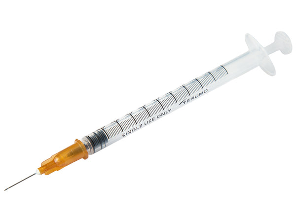 Siringhe con Ago Terumo 1 Ml Tubercolina 26gx1/2
