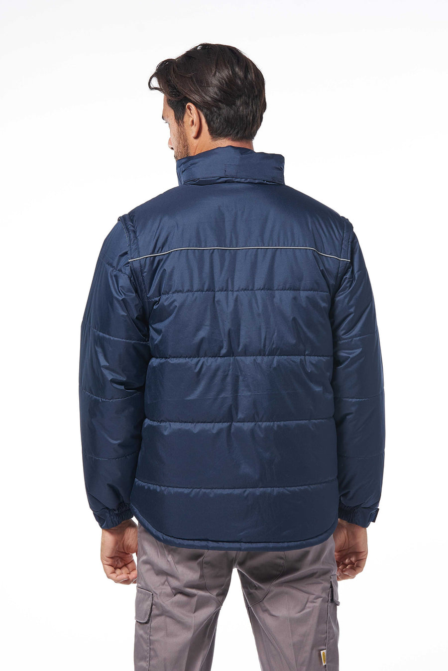 Giacca imbottita BALTIC colore Blu navy — foto ufficiale Logica Professional
