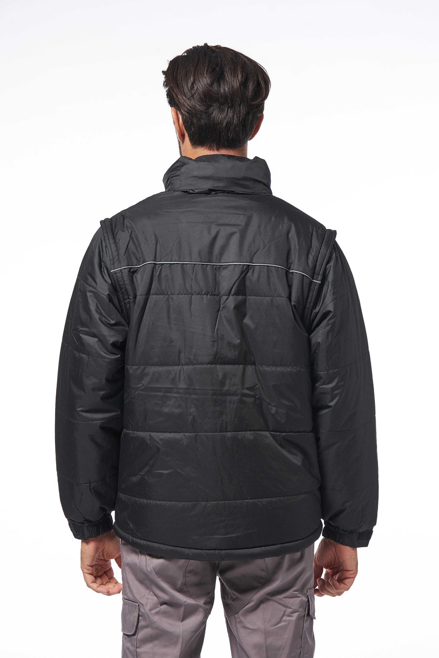 Giacca imbottita BALTIC colore Nero — foto ufficiale Logica Professional