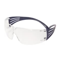 3M SecureFit™SF201SGAF blu lenti trasparenti - cartone da 20 pezzi
