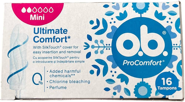 O.b. pz 16 Mini Pro-comfort – Cartone 6 pz