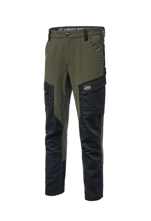 Pantalone tecnico OLIVAR colore Verde militare — foto ufficiale Logica Professional