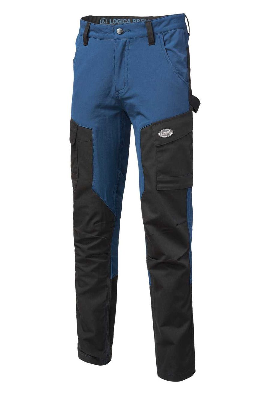 Pantalone tecnico OLIVAR colore Blu oceano — foto ufficiale Logica Professional