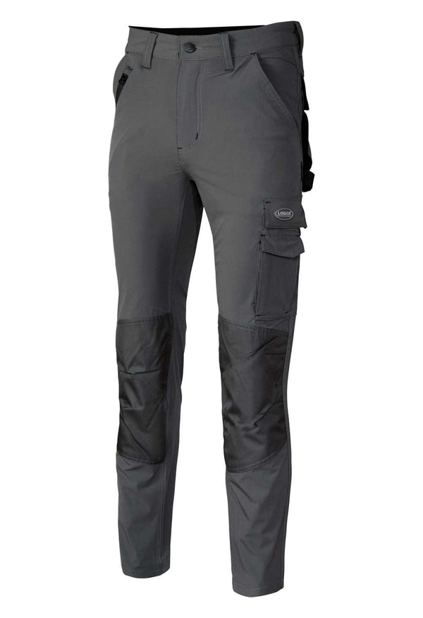 Pantalone Logica CICLONE Super Stretch idrorepellente colore Grigio asfalto — foto ufficiale Logica Professional