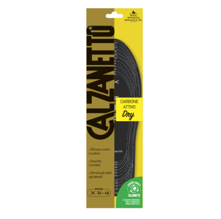Calzanetto Proplanet soletta al carbone misura universale 24-46
