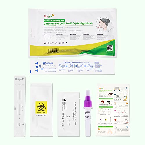 Tampone rapido Covid-19 Hotgen self test - kit da 5 a 20 test