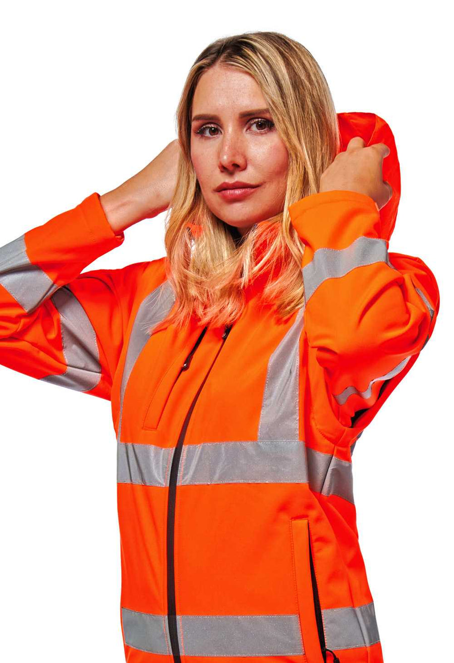 Giacca soft-shell HV ARENASHV colore Arancio — foto ufficiale Logica Professional