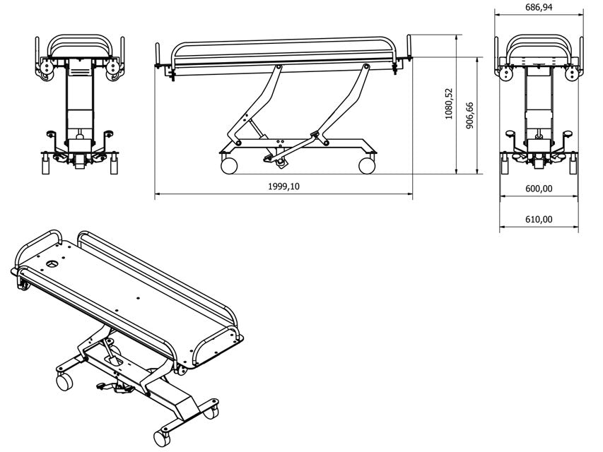 Carrello Doccia Idraulico _c