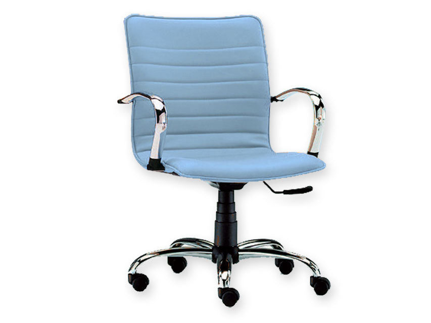 SEDIA ELITE SCHIENALE BASSO similpelle colore a richiesta