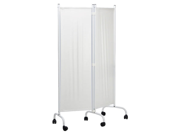 Paravento a 2 Ante — bianco plastica