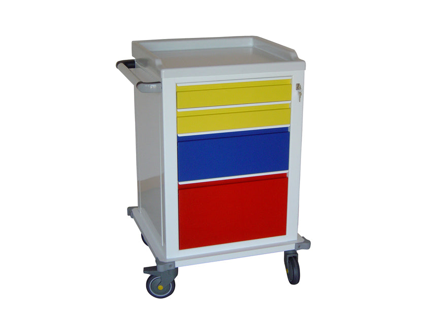 Carrello Modulare Verniciato 2+1+1 Cassetti