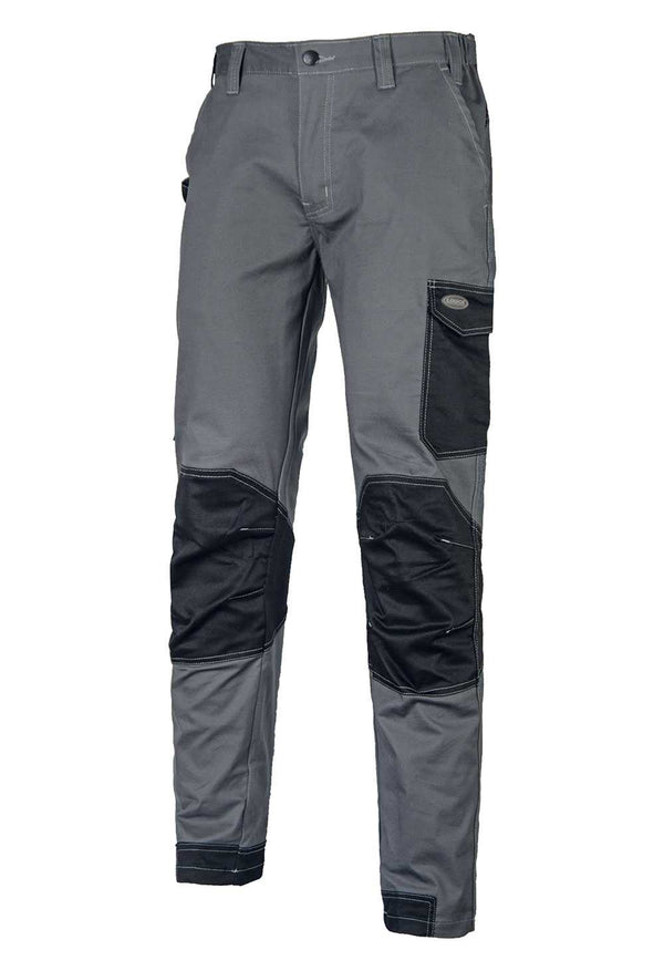 Pantalone stretch Logica CONDOR 230 g policotone colore Grigio/Nero — foto ufficiale Logica Professional